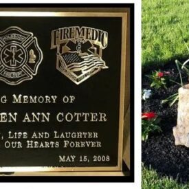 Memorial Plaque.