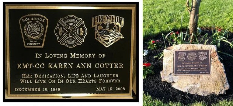 Memorial Plaque.