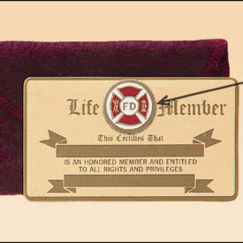 Bronze Wallet Card.