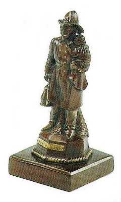 Dry Brush Bronze Fireman.