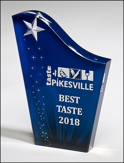 Freestanding Acrylic Award.