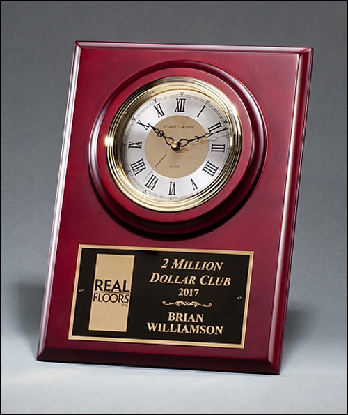 Cherry Finish Clock.