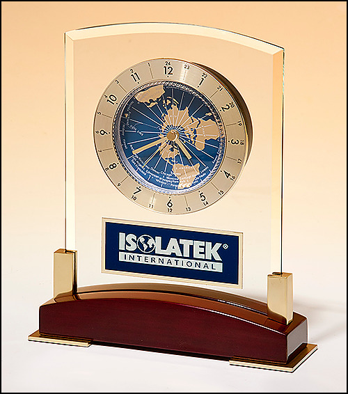 Glass Clock.