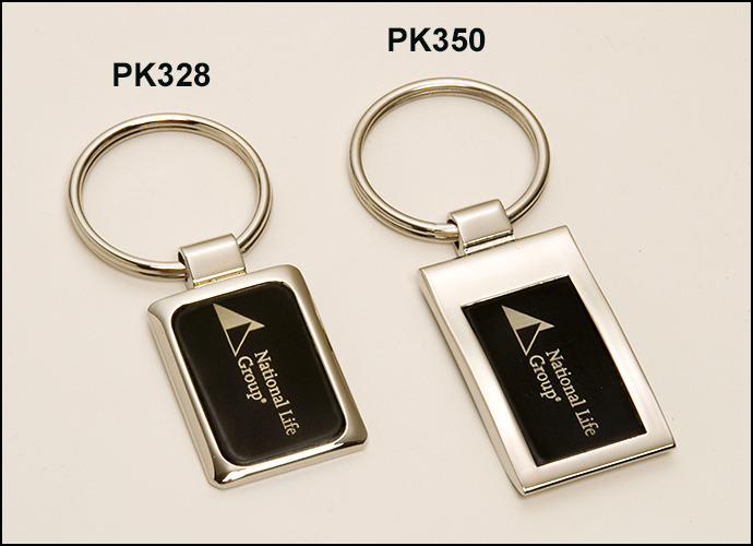 Chrome Plated Key Ring.