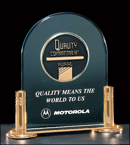 Acrylic Award with CAM Medallion.
