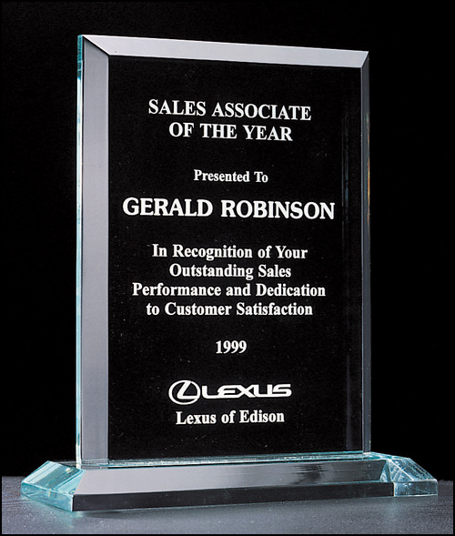 Acrylic Award.