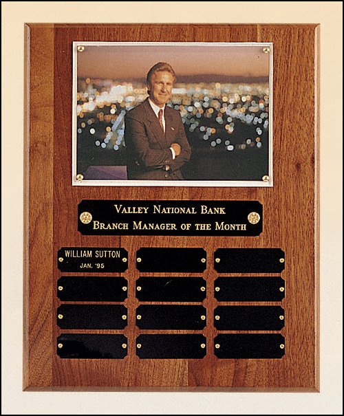 Photo Plaque with 12 Plates.