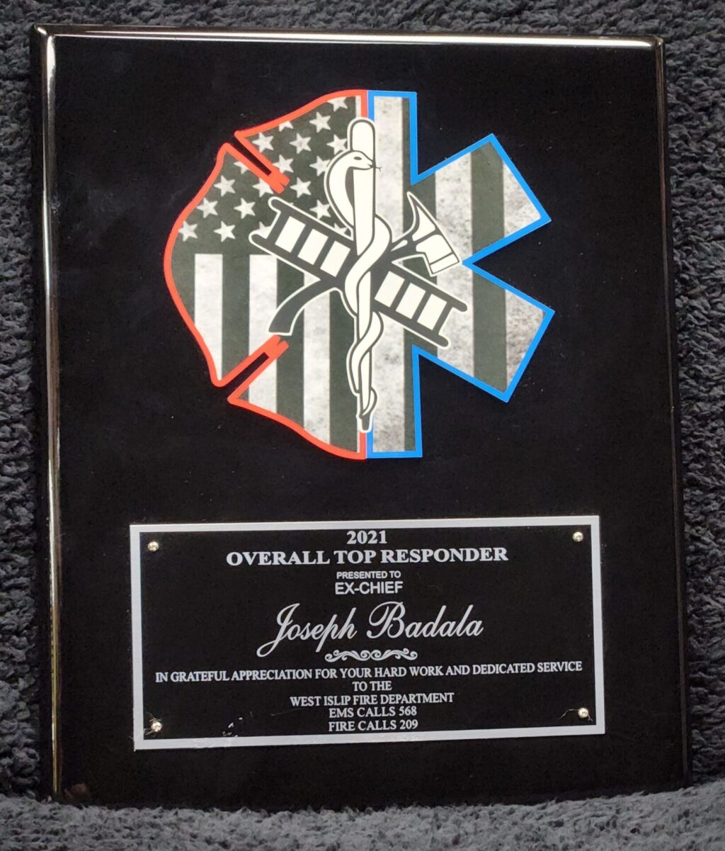 /2MS - Sublimated 1/2 Maltese and 1/2 Star of Life.