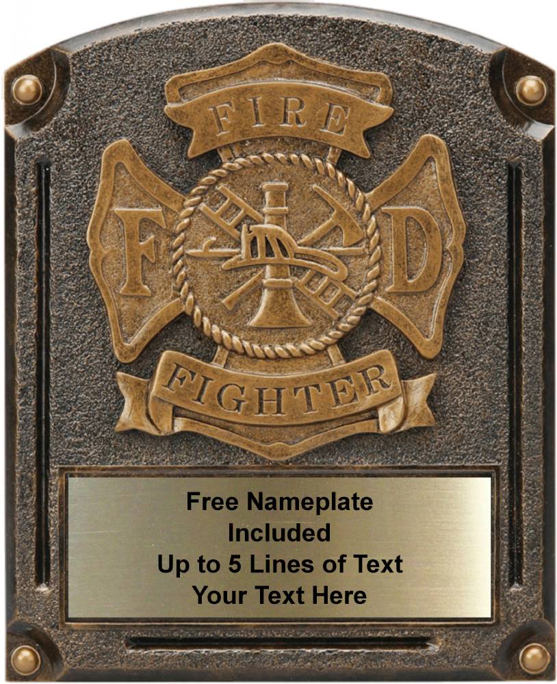 Firemen Legends of Fame Resin.