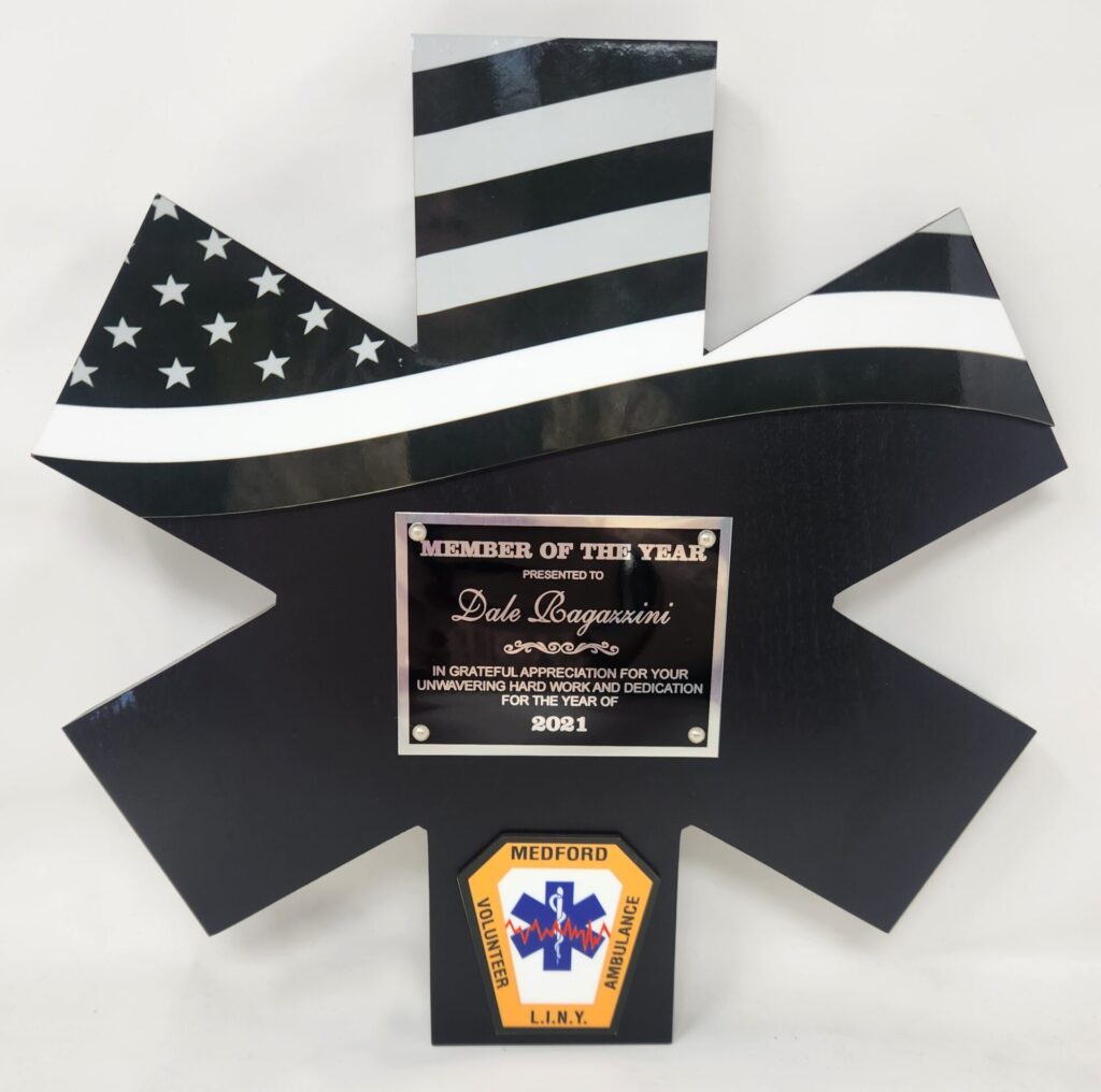 FlagB - Star of Life with Flag and Patch.