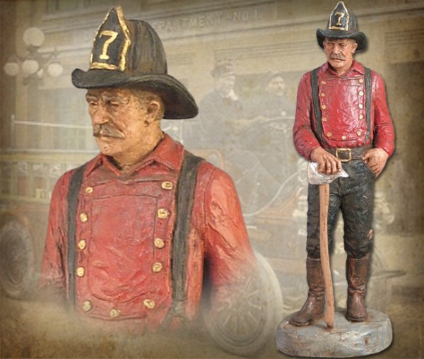 Mop Up Fireman 10" Tall.