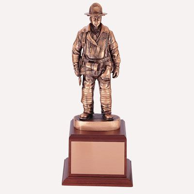 Firefighter Trophy 10".