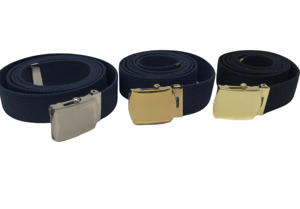 Belts with Buckle and Tip.