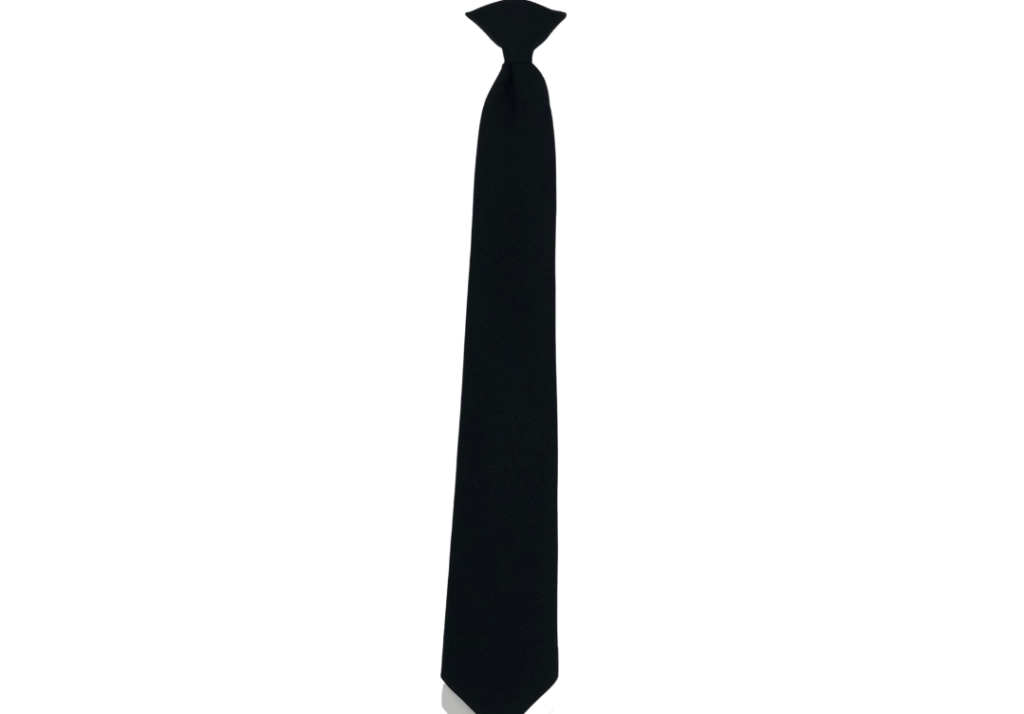 - Black Uniform Ties.