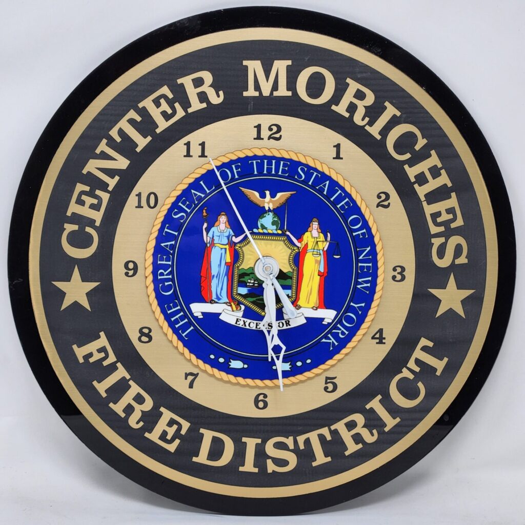 NY Seal Clock.
