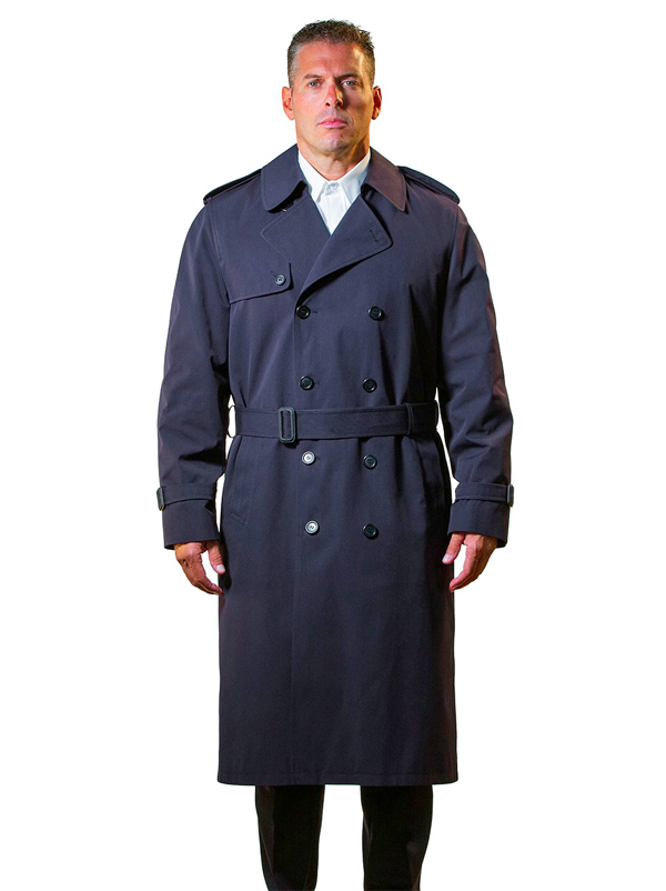 Darien Double Breasted Trench Coat. U.S.A