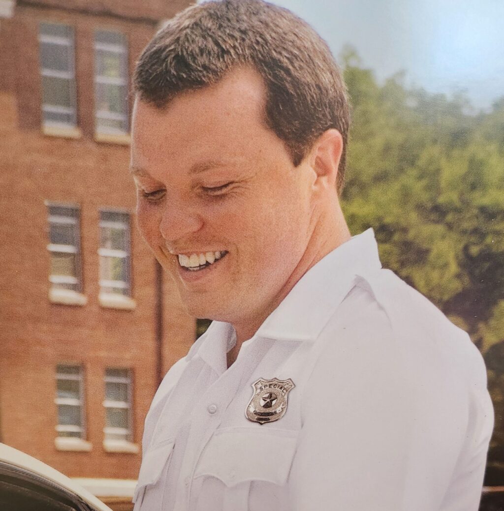 Long Sleeve White Uniform Shirt.