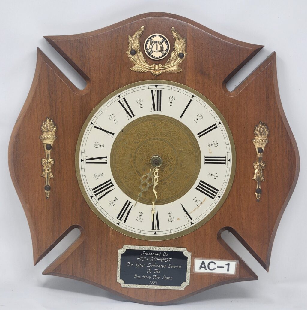 - Maltese Cross with Clock.