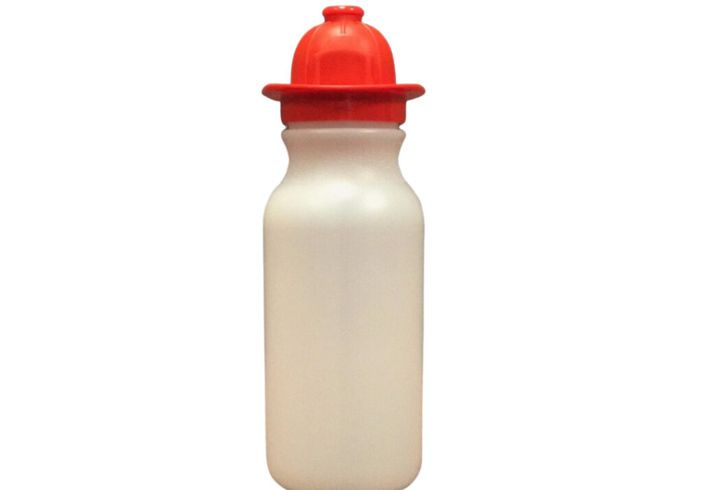 Plastic Fire hat Bottle.