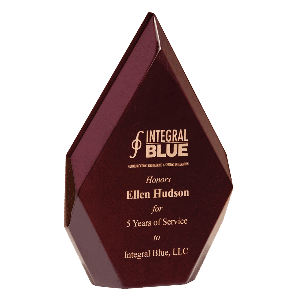 High Gloss Rosewood Diamond.