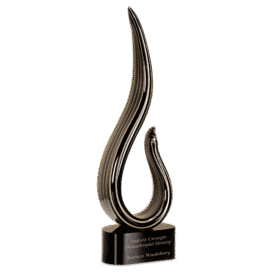 Black and Gold Curve.