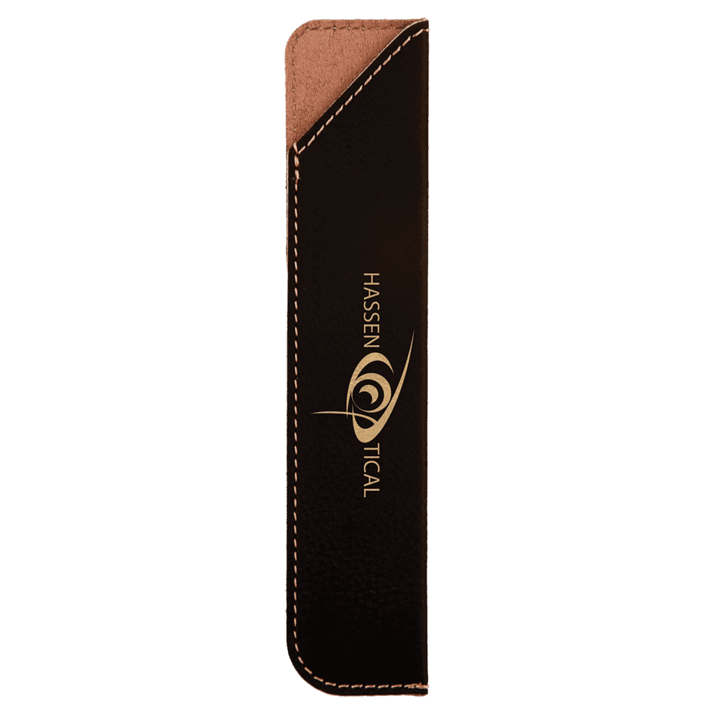 Leatherette Pen Sleeve.