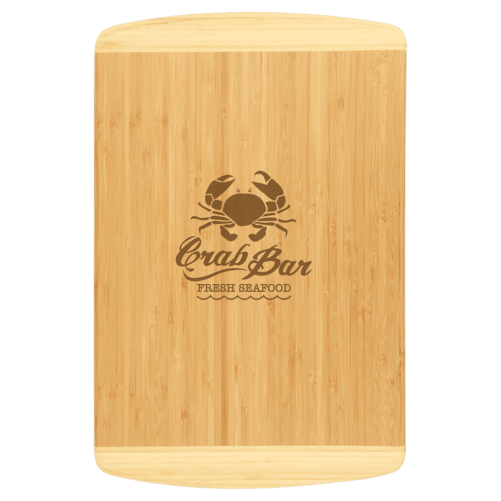 Bamboo 2-Tone Cutting Board.