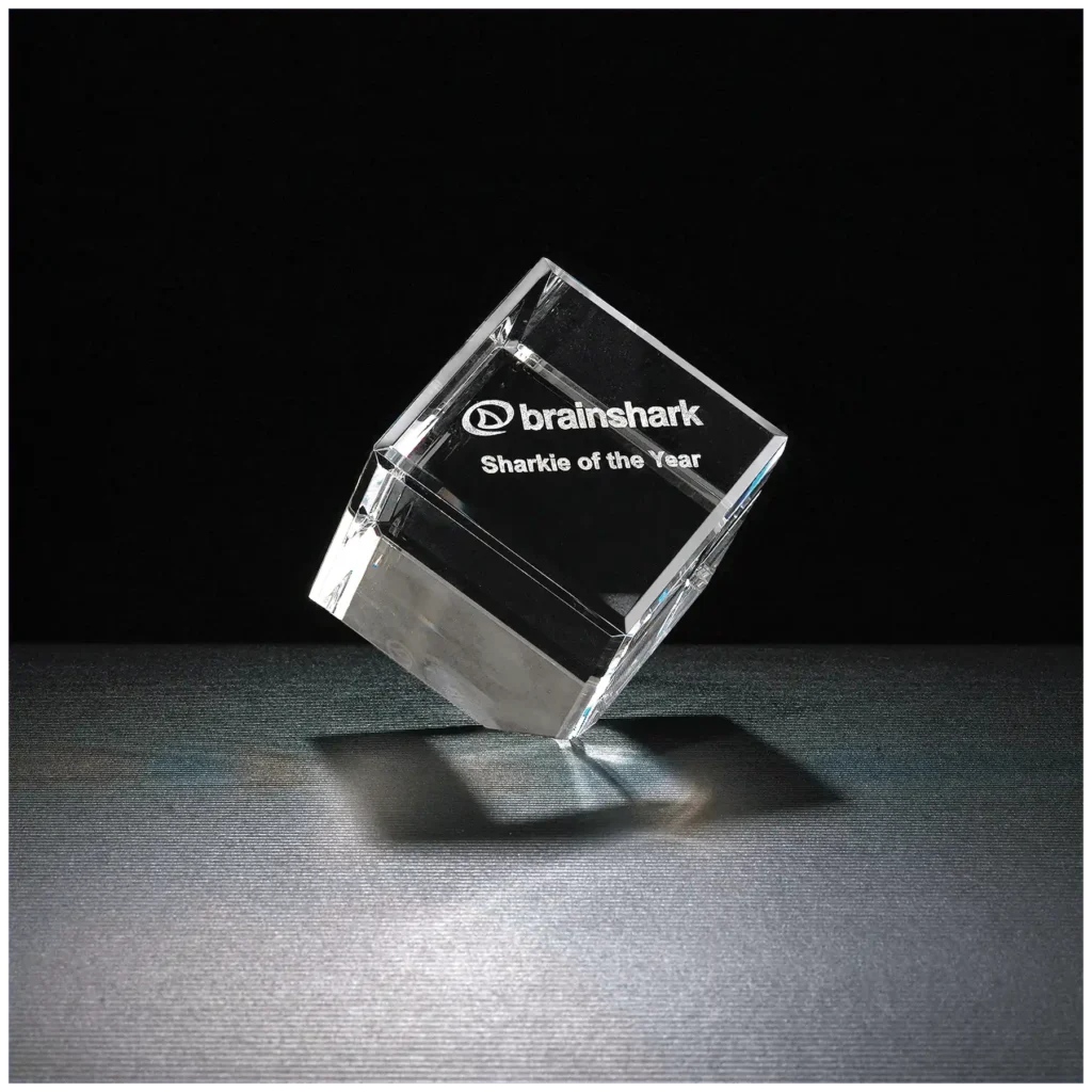 Cube Series, Clipped Cube Multi-Faceted Award.