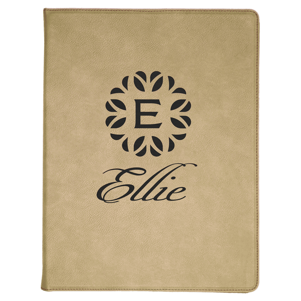 Laserable Leatherette Portfolio with Lined Pad.