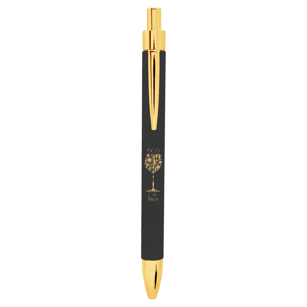 Leatherette Pen.