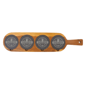 Acacia Wood/Slate Serving Board.